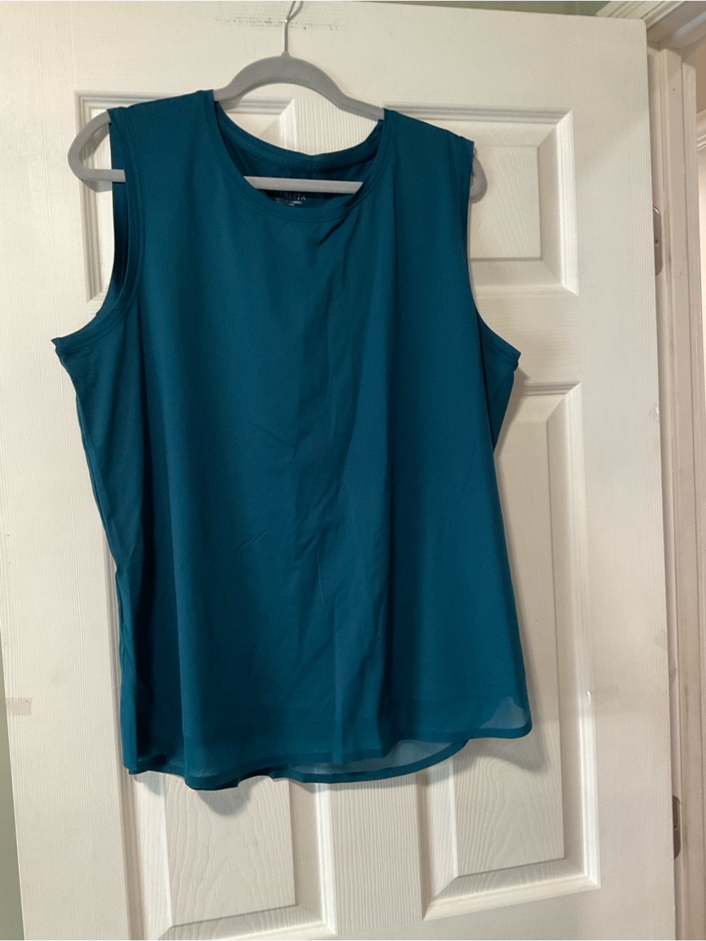 Sleeveless Teal Women’s Top